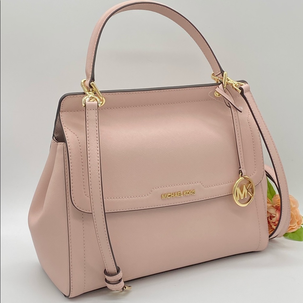 MICHAEL KORS TALIA LARGE TH SATCHEL BLOSSOM